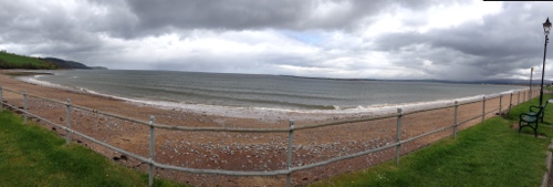 A stormy looking sky