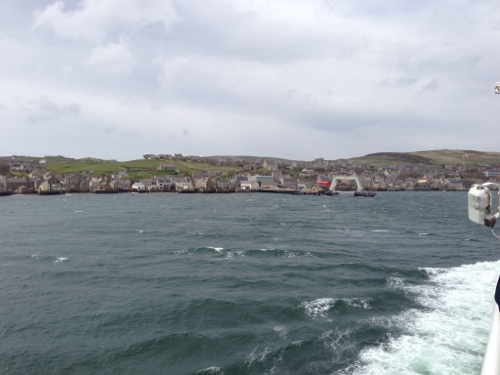 Arriving in Stromness