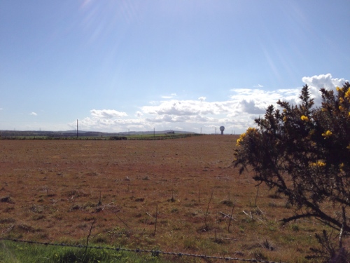 Countryside route out of Aberdeen