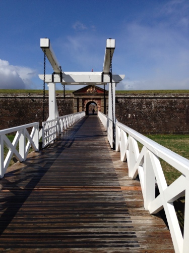 Fort George - inner drawbridge