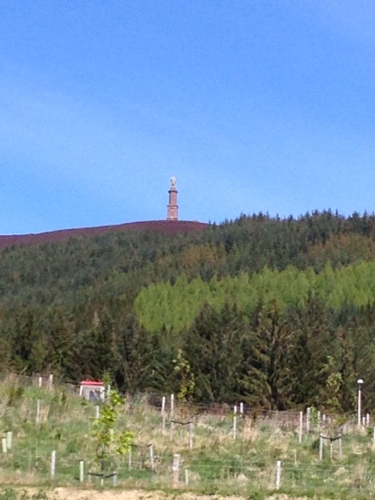 Mystery statue just outside Golspie