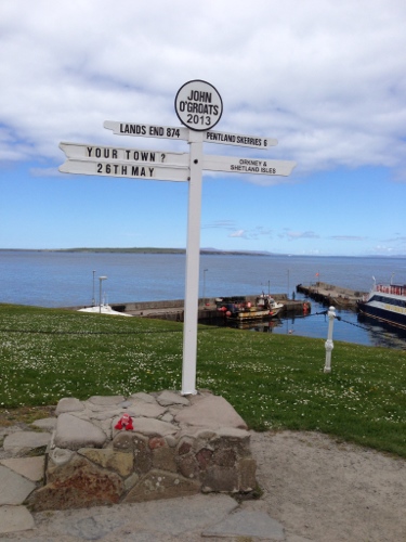 The sign post, with a lobster