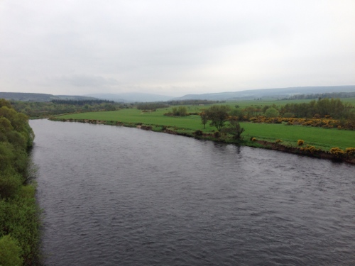 The Spey - looking south