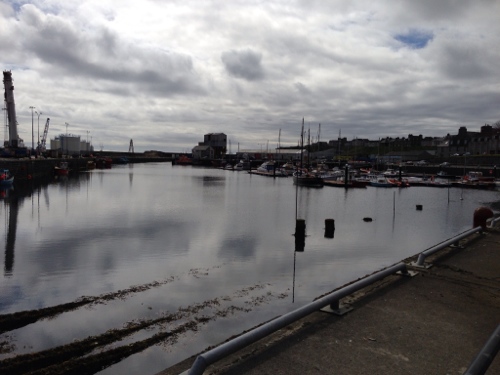 Wick harbour - weather getting less promising