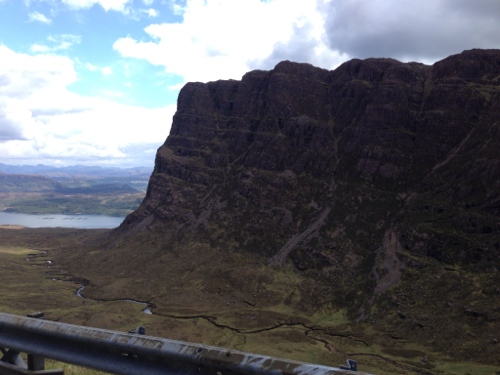 Bealach-Na-Ba - impressive cliffs