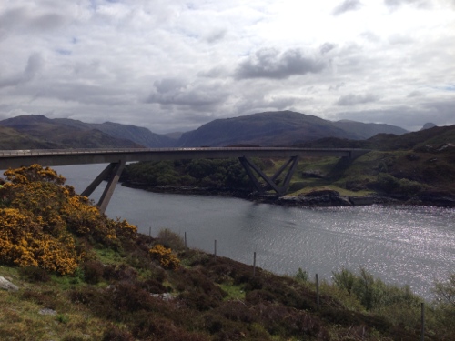 Bridge leaving Mackay country