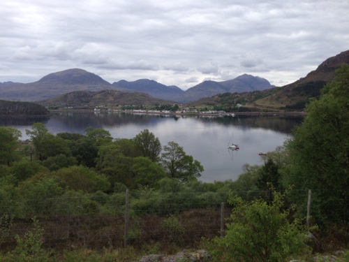 Looking back to Shieldaig