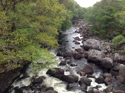 Passing over more mountain streams
