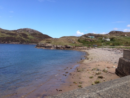 Shoreline in Kinlochbervie