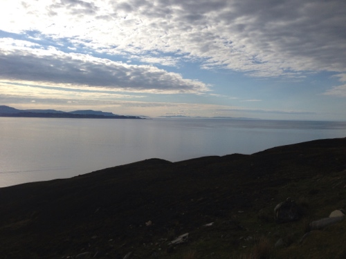 View across Inner Sound towards Skye