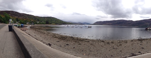 View from Ullapool across Loch Broom