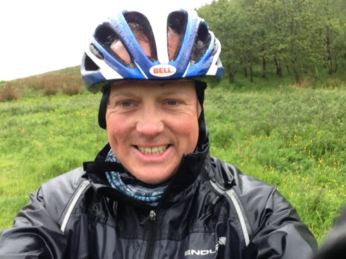 Damp but still smiling Damp but still smiling