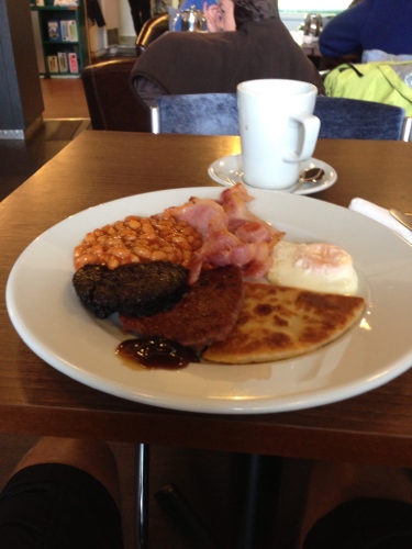 Fry up at Bluebell Cafe