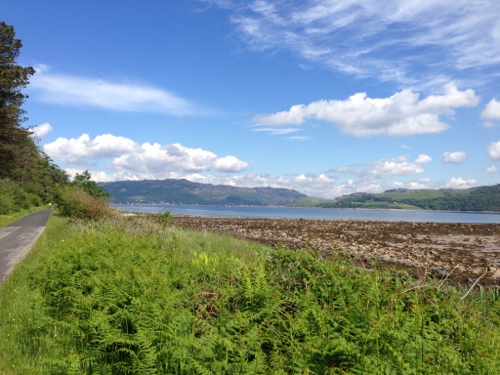 Road to Tignabruiaich Road to Tignabruiaich