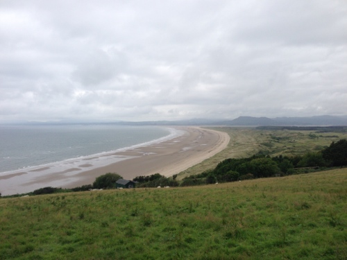 Hills above Harlech, looking back North