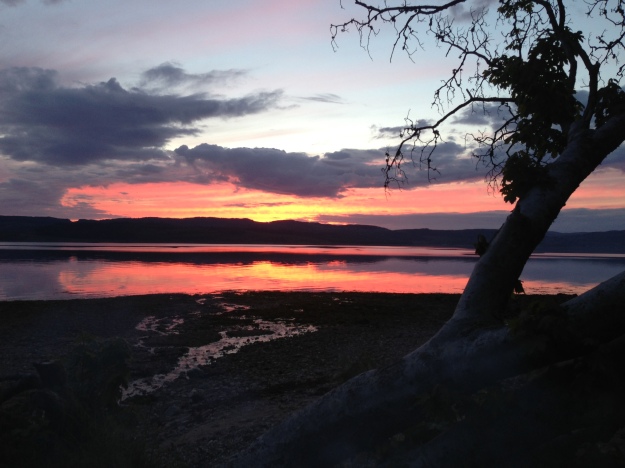 Loch Fyne sunset 1