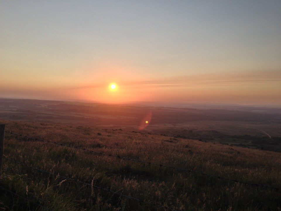 The Purbecks, Dorset, on a perfect summer evening