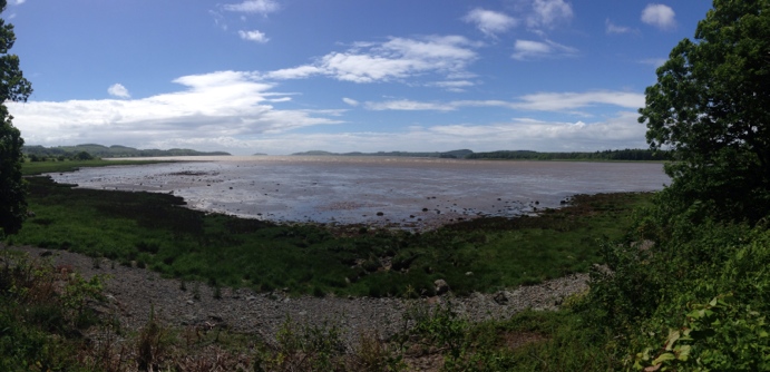 Kirkcudbright Bay from the other side