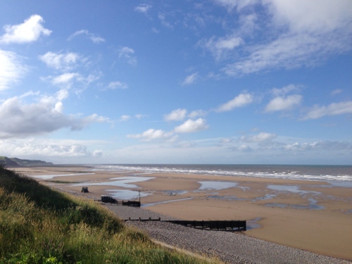 St Bees beach looking south