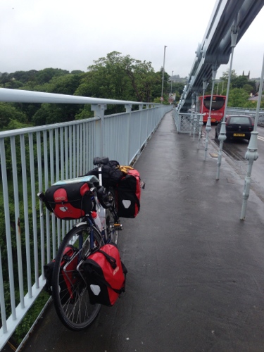 The Ridgeback on the Menai Bridge