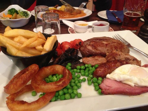 Hele Billy mixed grill - a must for the serious cycle tourer