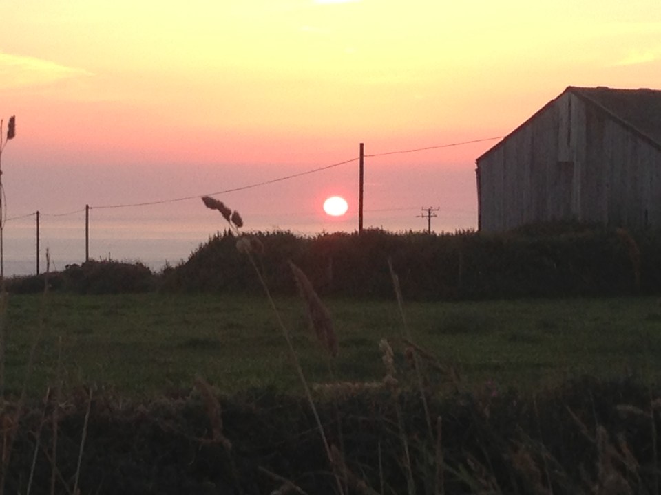 Trevedra Farm Sunset 2