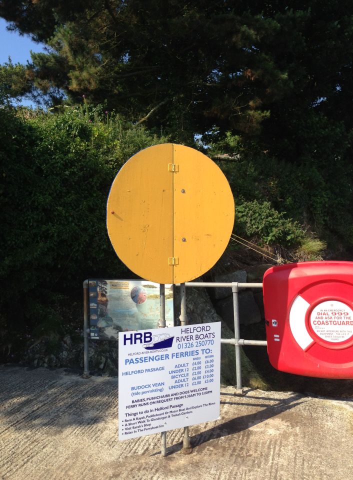 Orange Disk of ferry summoning