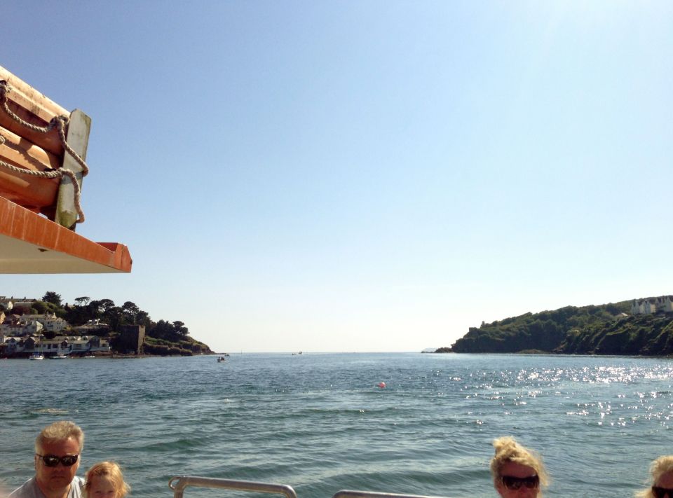 Fowey - crossing the river