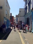 Salcombe - narrow streets and boutiques