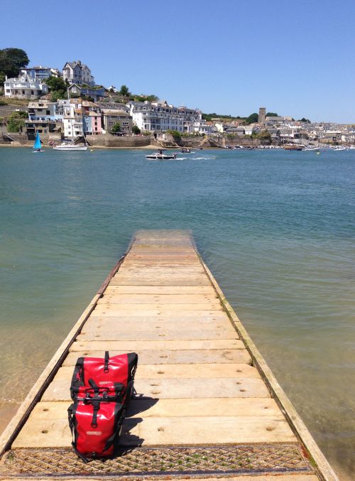 East Portlemouth jetty - looking back to Salcombe