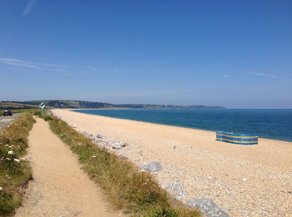 Slapton Sands, looking east