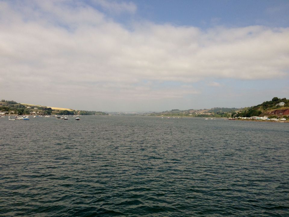 Crossing the River Teign
