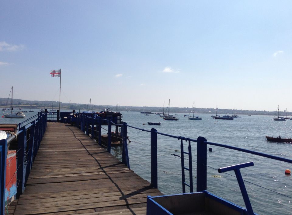 Starcross Ferry pontoon