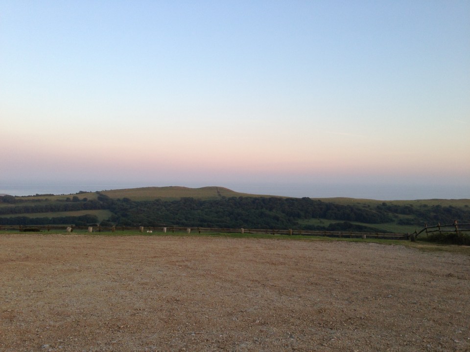 Purbecks looking south