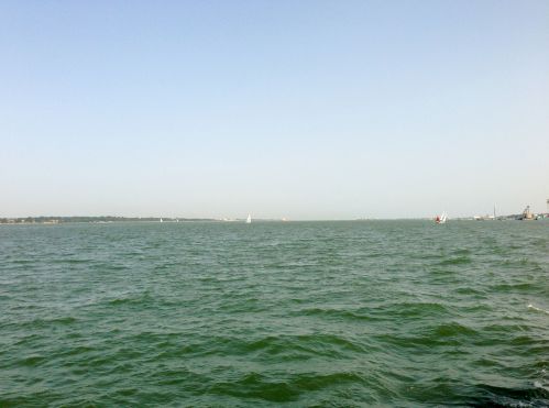 Hythe Ferry Crossing - looking South