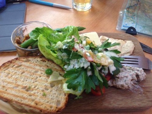 Lunch at Le Cafe du Parc