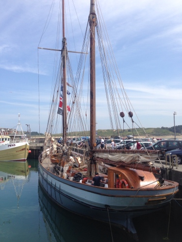 Padstow Harbour, nice boat