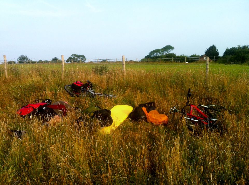 Wild camp on the South Downs