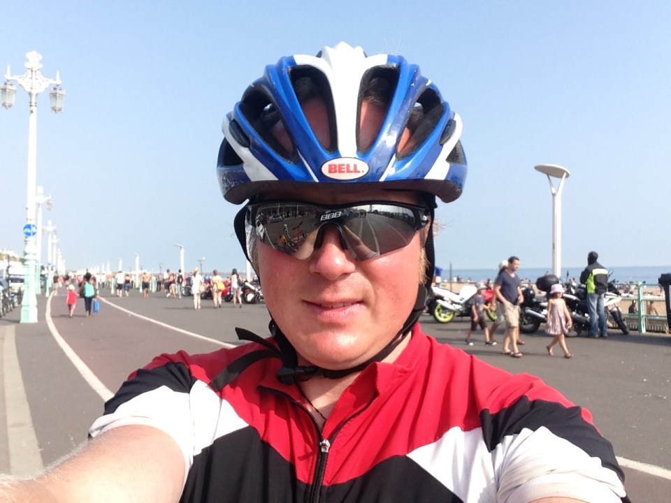 Me on Brighton seafront