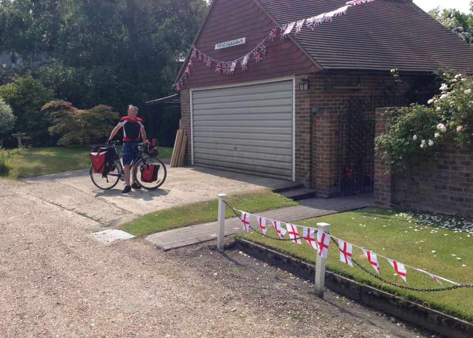Another picture of me and Mum and Dad's