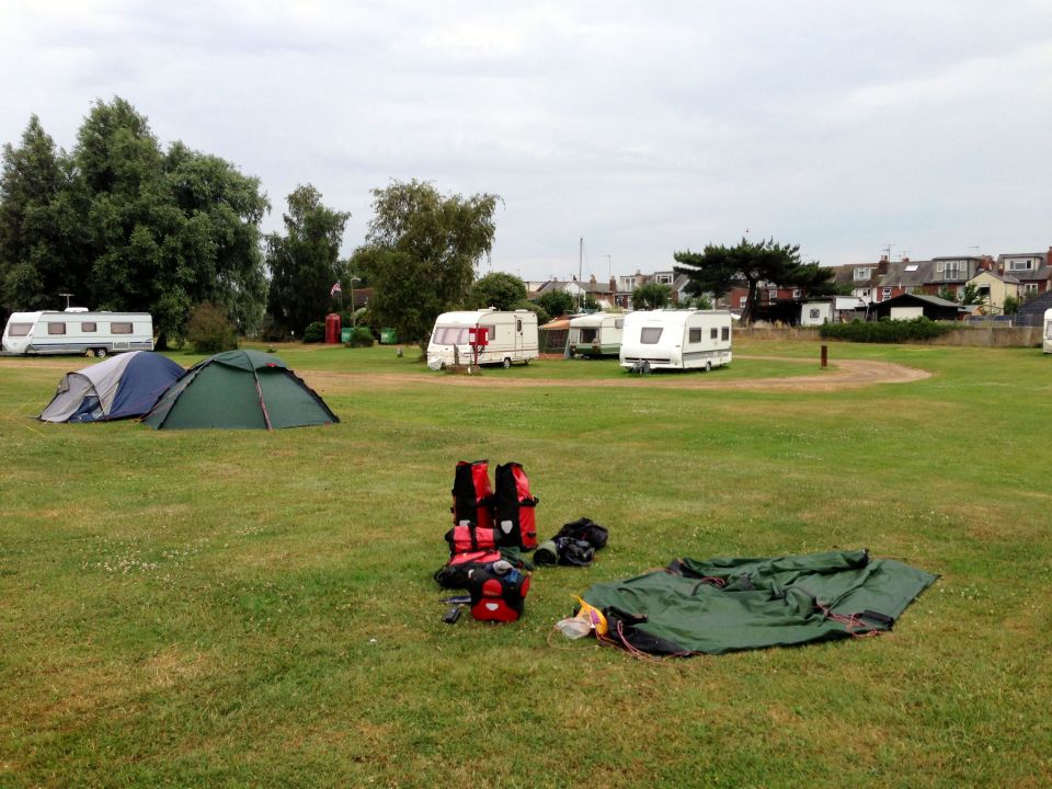 Brightlingsea - Packing up post thunderstorm