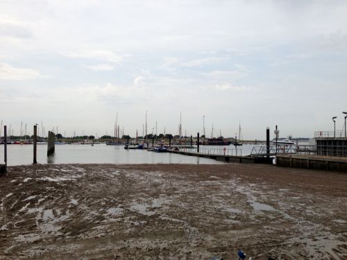 Brightlingsea marina and mud