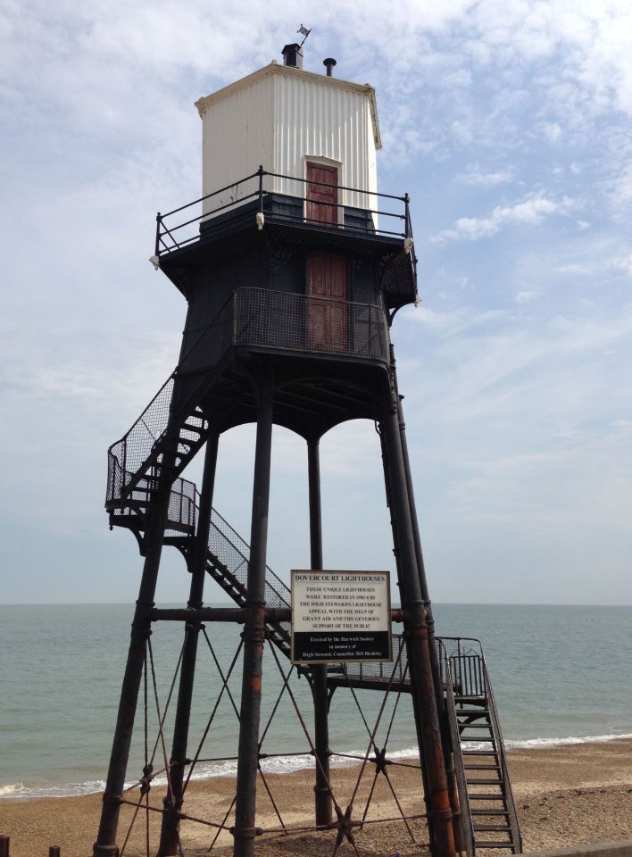 Harwich Lighthouse - not seen one like this before