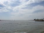 Crossing the River Deben looking out to the North Sea