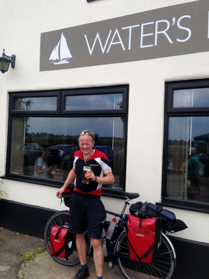 First pint of the final day