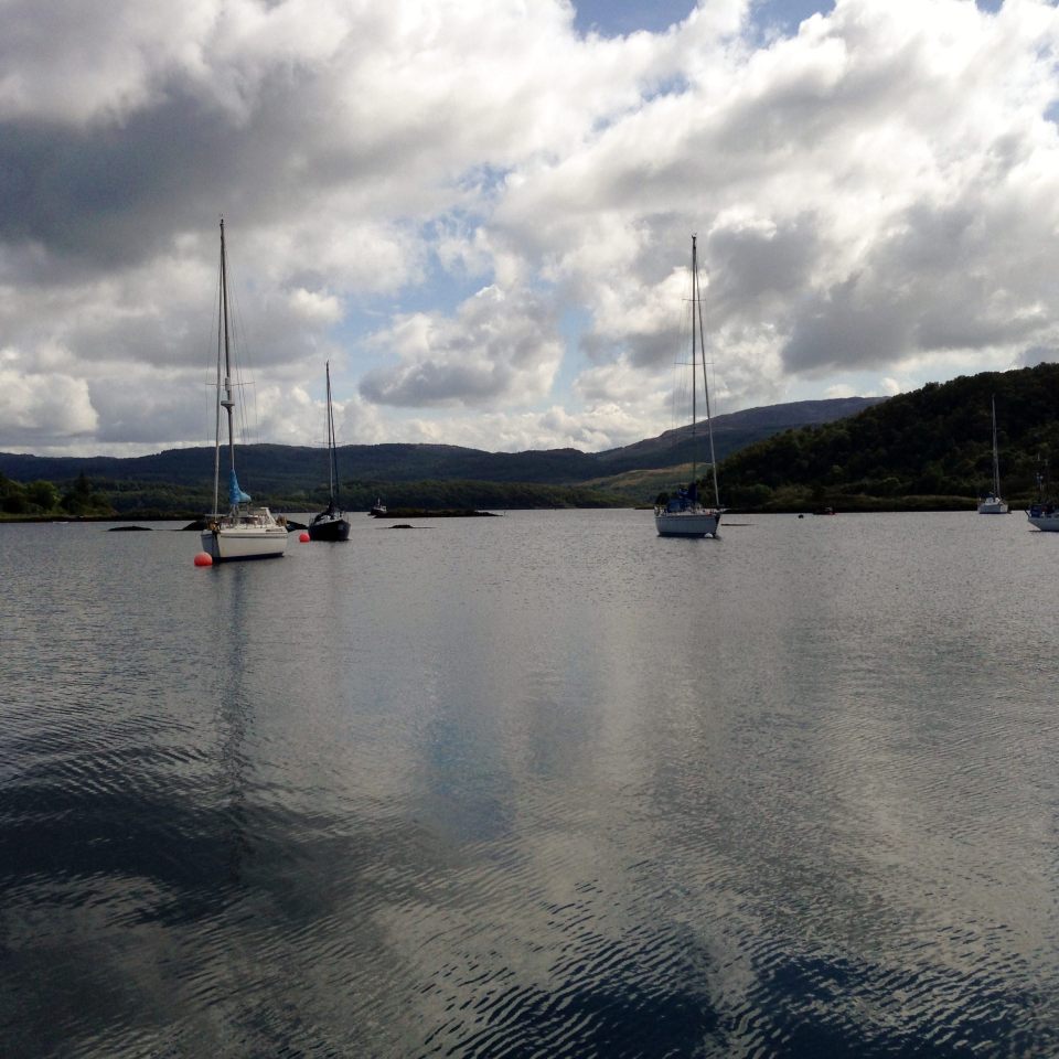 Boats on the Loch - near Tayvallich