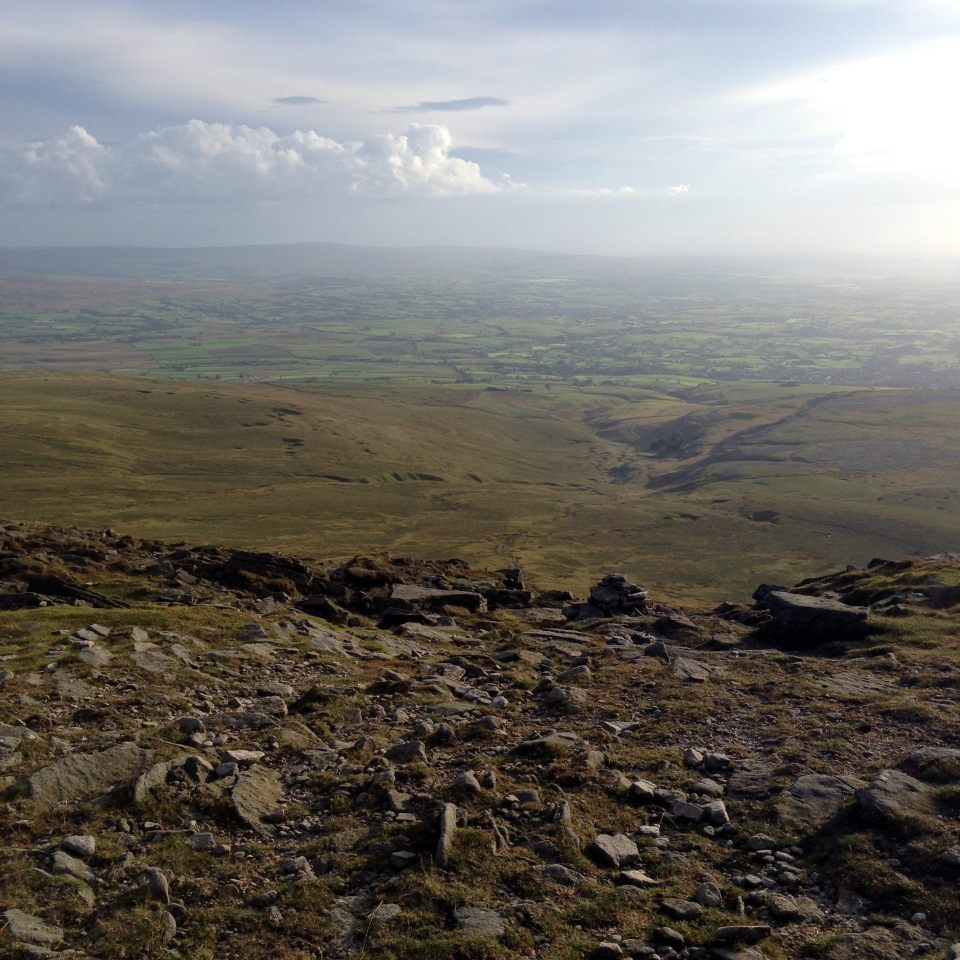 Ingleborough - now to get down