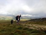 Pen y ghent - Mike looking heroic