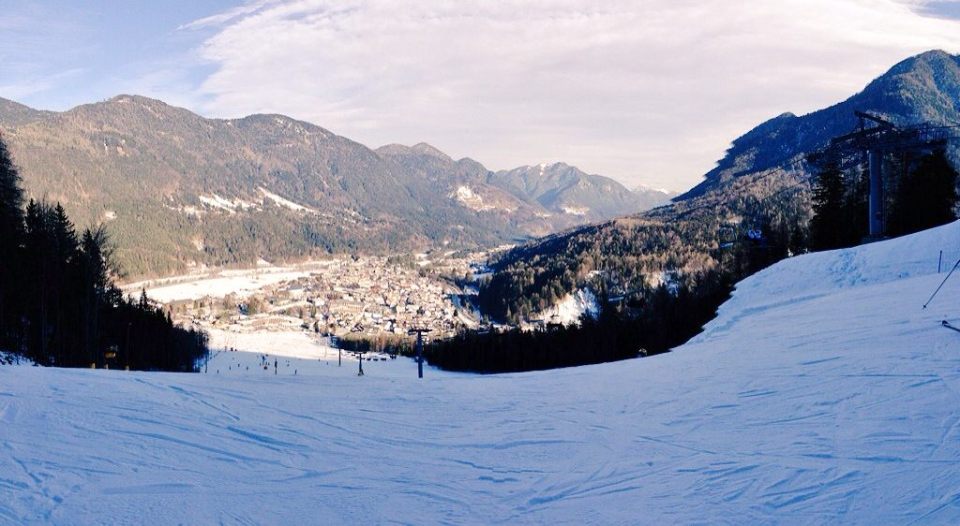 Kranjska Gora - top of chair lift 1