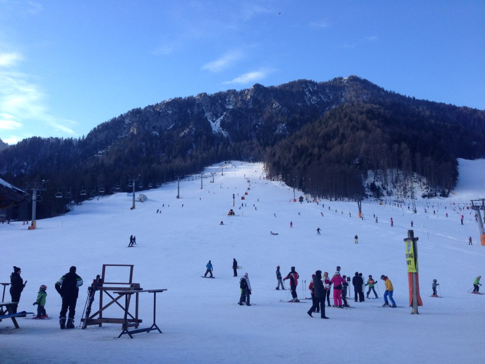 Kranjska Gora - bottom of chair lift 1